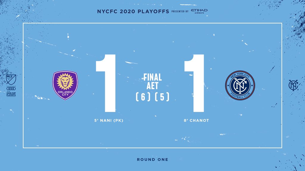That's how the 2020 MLS season ends.

#ORLvNYC | <a href="/etihad/">Etihad Airways</a>