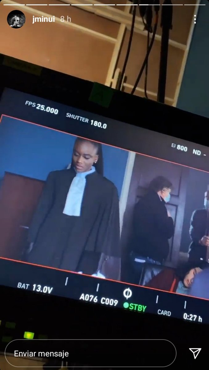 ArgEverything's tweet photo. Assa Sylla con el director Jeremy Minui en el proyecto ❤🎬

#assasylla https://t.co/M2ad0VAQgJ