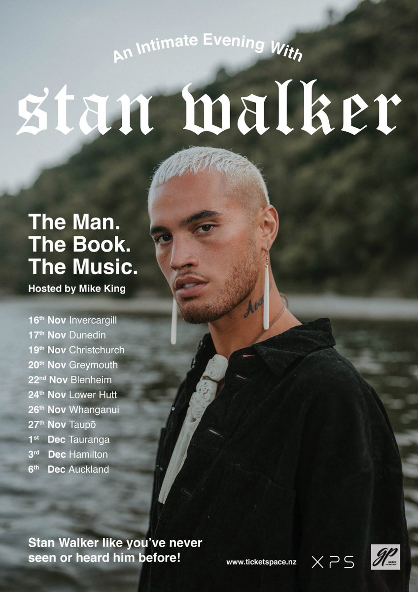 #GIVEAWAY 🎟 We’re giving away five double passes to the <a href="/1stanwalker/">Stan Walker</a> Tour. Go to our Facebook page to find out how to enter the draw: bit.ly/stanw