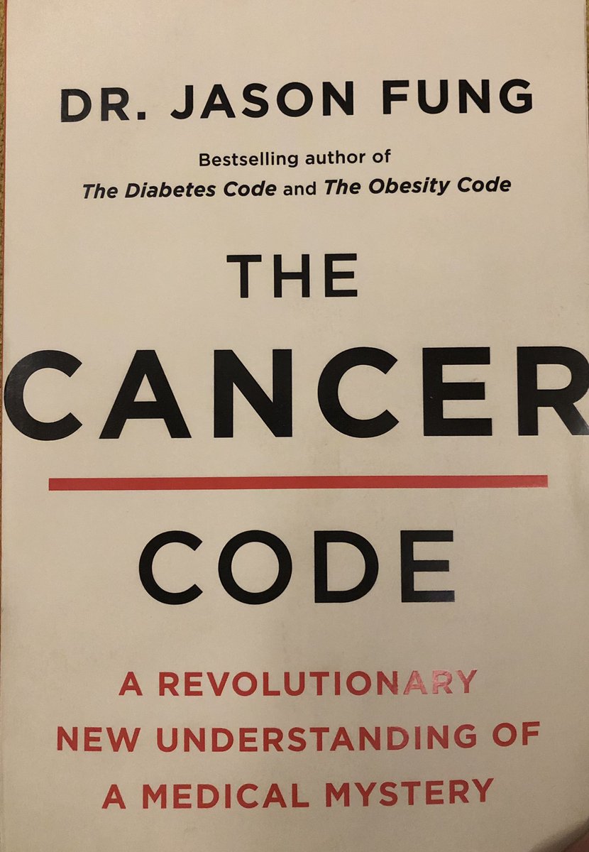So I bought this book because I’m interested in the link between central obesity, insulin and cancer but WOW! What a rollercoaster, a whodunnit So very interesting <a href="/drjasonfung/">Dr. Jason Fung</a> and mostly not about sugar. Well done👏👏I have bought 3 more copies for friends