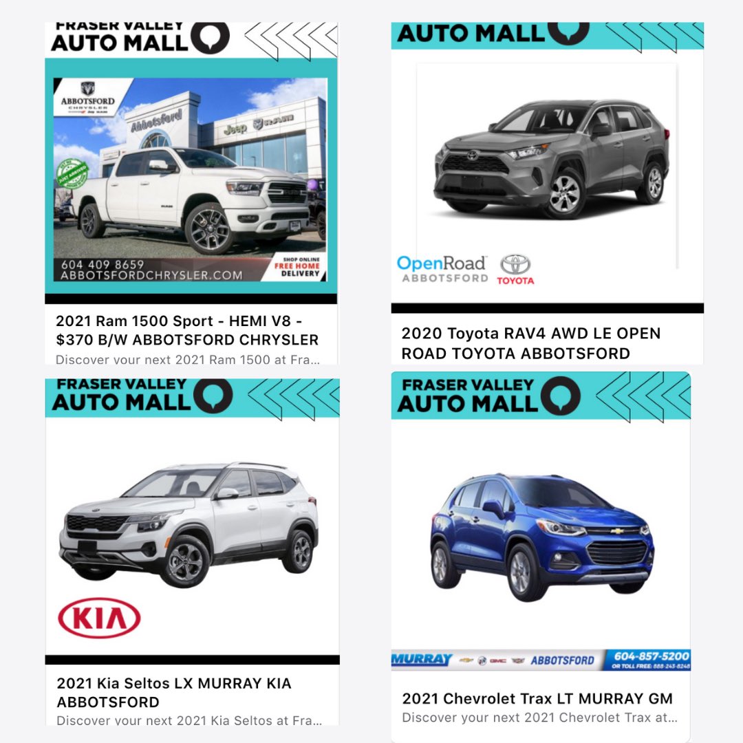 FVAutomall's tweet photo. Finally time to purchase that new vehicle? We think so! Check out our latest inventory from our dealerships at the loop! 🎈 https://t.co/HiRnYvSlz1