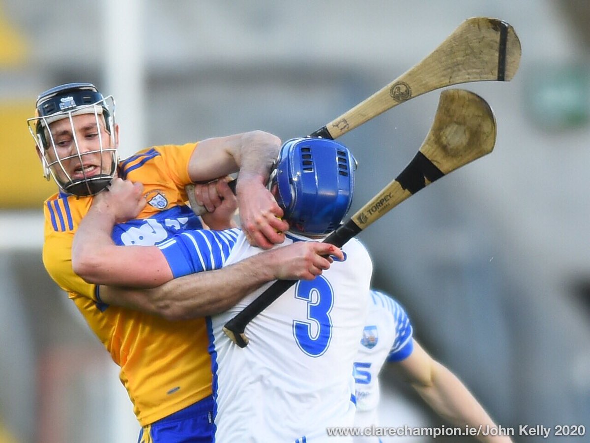 Two Dessie Hutchinson goals have Waterford 2 5 to 0 6 clear at the opening water break. Huge battle ahead now GAA