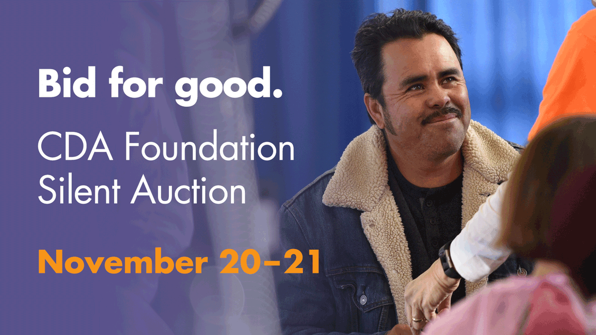CDAdentists's tweet photo. The CDA Foundation silent auction concludes today at noon! Join in on the action here: https://t.co/bYD0Ly9orK. #dentistsofcalifornia #cdafoundation #cdacares #silentauction https://t.co/wdjPgUOQcP