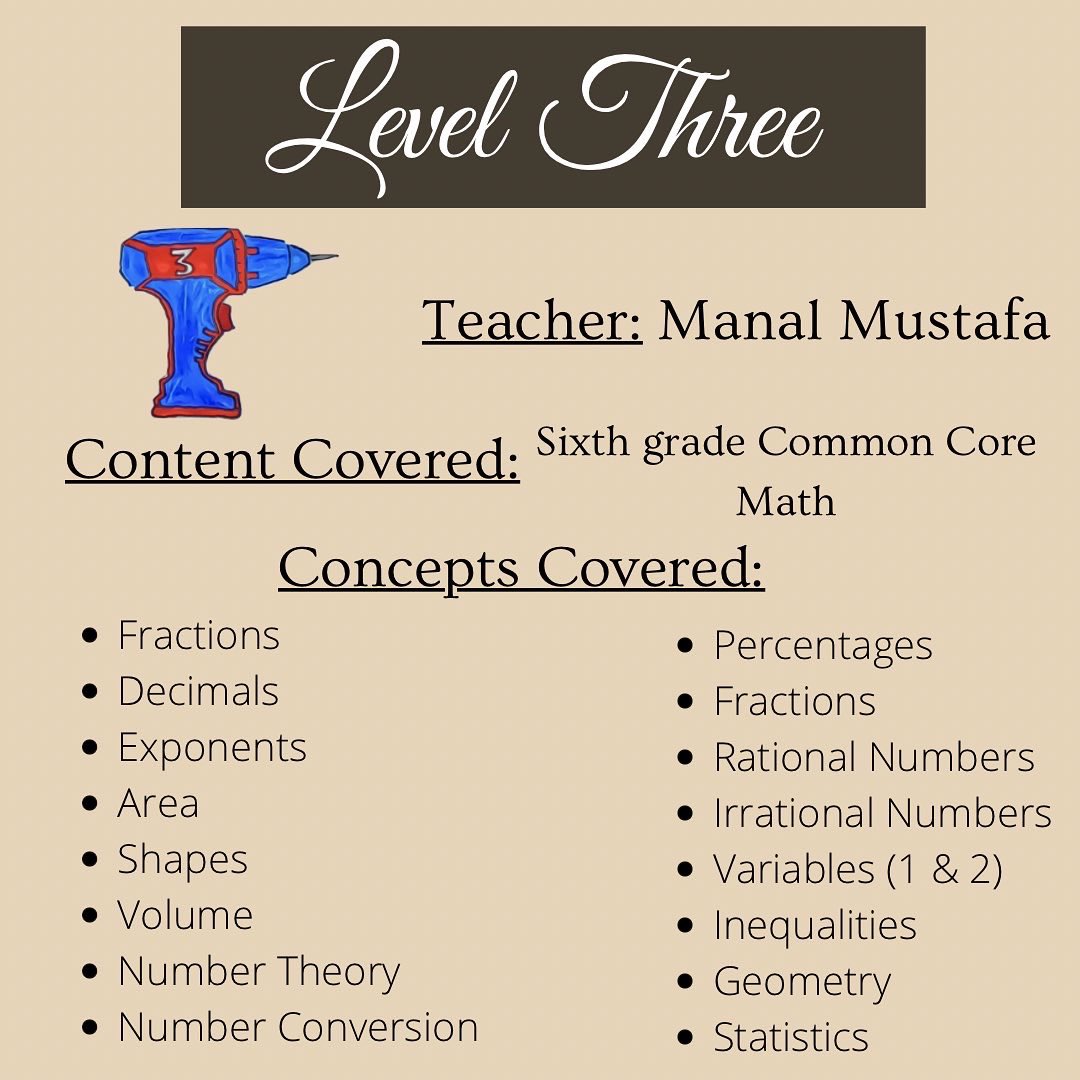 MathMagiciansNJ's tweet image. Swipe to learn more about our first three levels! Levels 4&amp;amp;5 coming soon :)

#MMNJ #learn #education #student #learningplatform #math #educationforall #studygram #studentteachingstudent #learning #AcademicChatter #EdTwitter #AcademicTwitter #EducationUSA #teaching #MATH