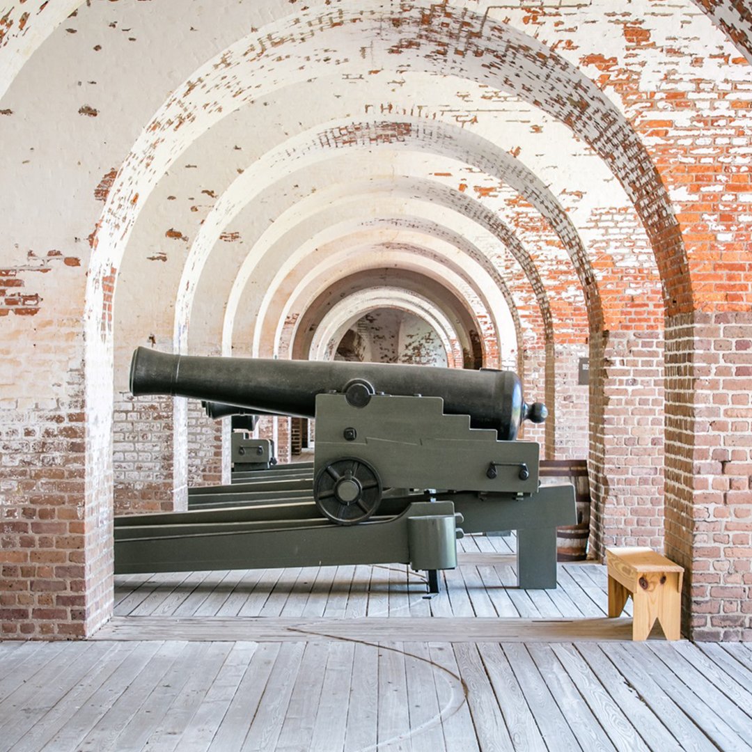 Fort Pulaski is the perfect excursion for enjoying Georgia's rich history and the outdoors. Located just 24 minutes from our hotel, it's the ideal day trip. Tag your dream sightseeing partner below. #VisitSavannah