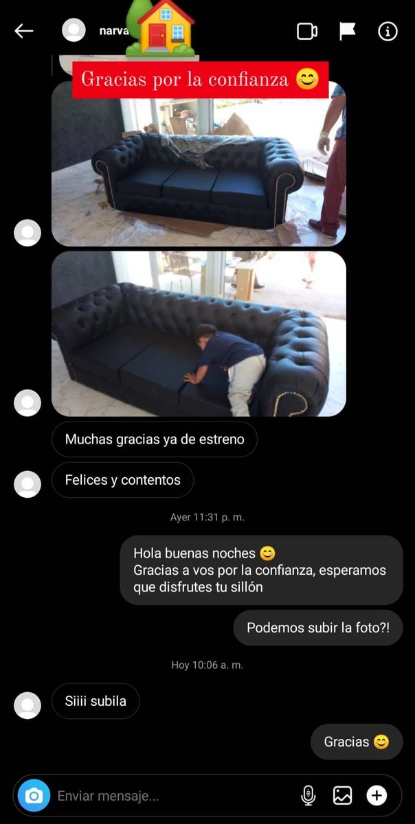 interiorchester's tweet photo. Seguimos trabajando día a día! Entrega Realizada 💪😊!! Gracias por la confianza en nosotros https://t.co/newAFbzA0W