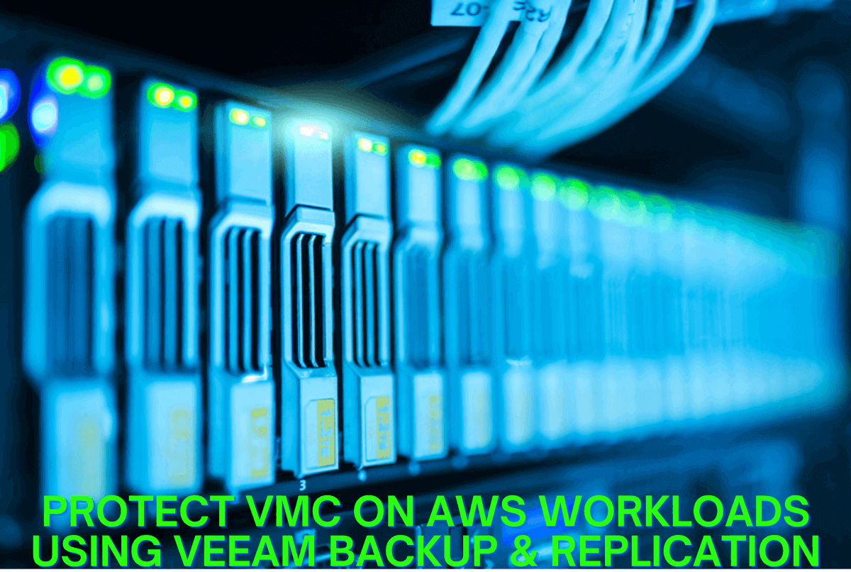 Protect VMC ON AWS workloads using Veeam Backup & Replication – PART 01 dlvr.it/Rm8dl7