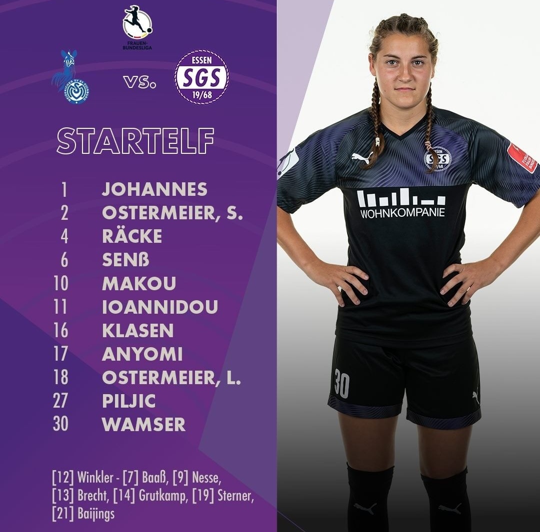 sgsessen_eng's tweet photo. 🚨 The starting team for today 🚨

📸 sgs_essen (Instagram) https://t.co/7TTgkpKMSb