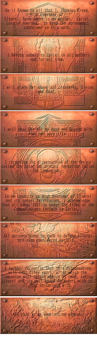 PluckyGameDev's tweet photo. I remade the infernal contracts from #DescentIntoAvernus - Spoilers ahead! #DnD https://t.co/viVDVPgZ5V