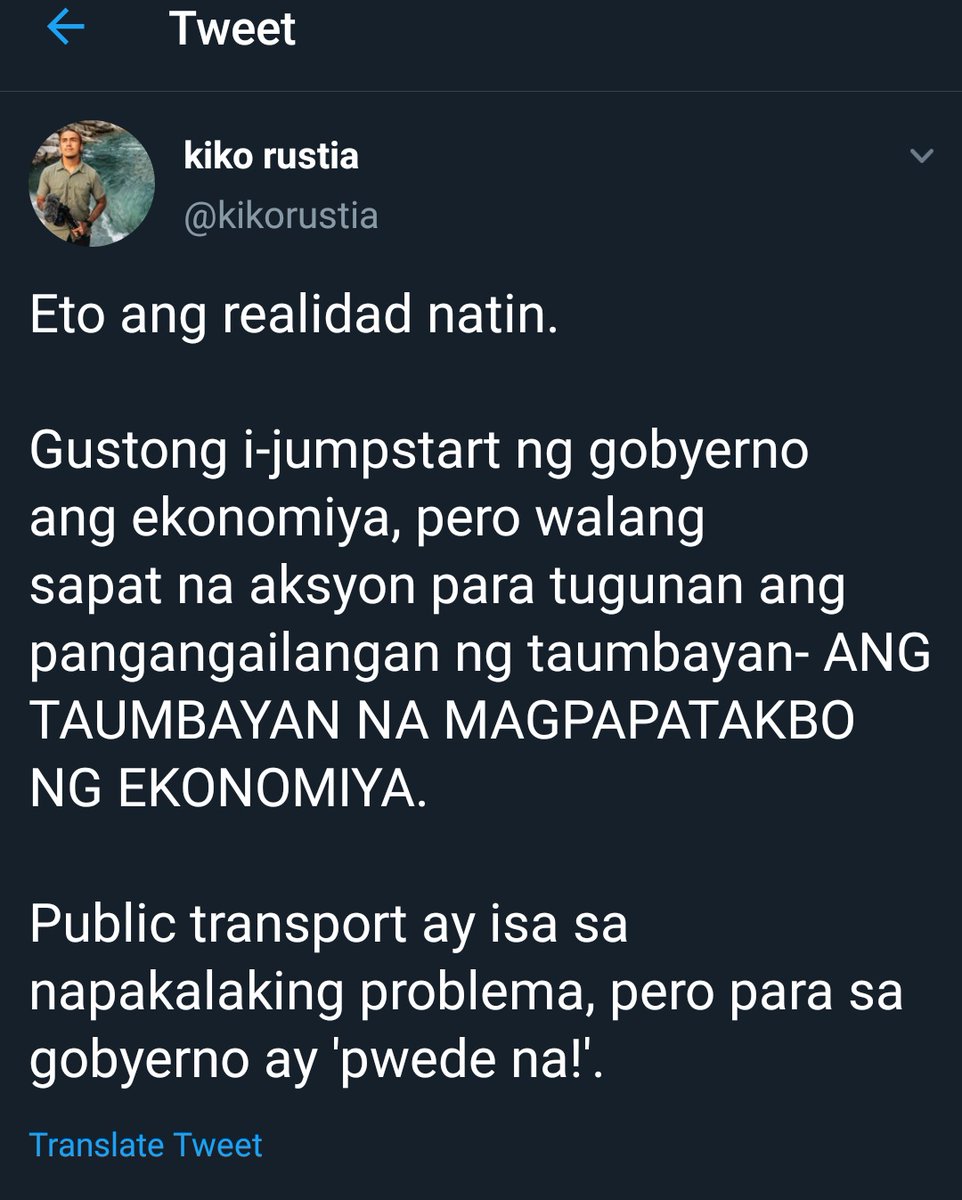 AlisonPereiraPH's tweet photo. Pansinin nio nman si Kiko Rustia https://t.co/UHW79I8YQ3