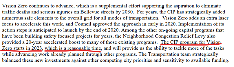 csbellevue's tweet photo. ACTION ALERT - we *need* people to speak at Monday's Public Hearing in support of Vision Zero.

City staff have announced that capital funding for VZ projects won't start until 2023!

For a city "committed" to #VisionZero, that's years too late - and we need to remind them why. https://t.co/EiUrtwiO5I