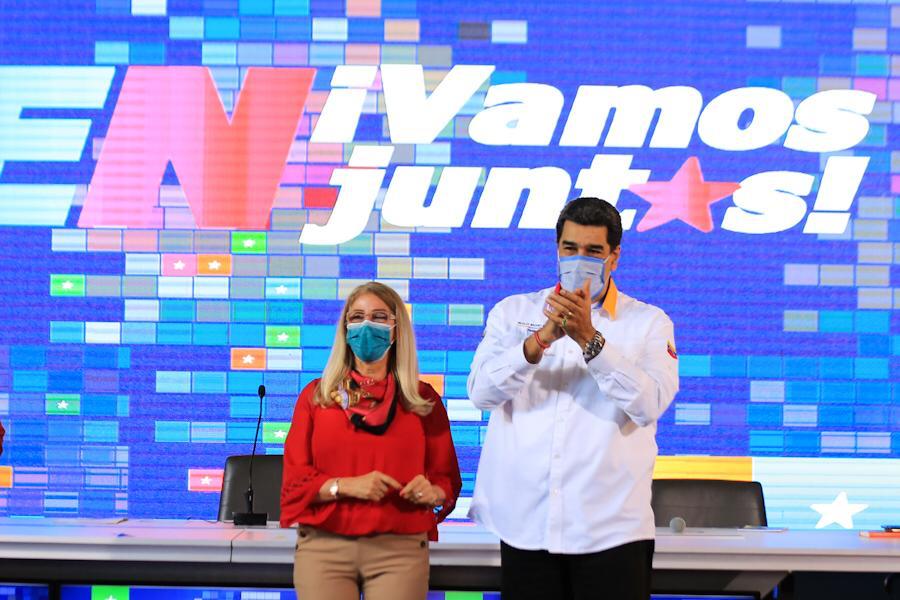 ConCiliaFlores's tweet photo. Excelente encuentro con toda la maquinaria de nuestro GPP. Cuente usted, Presidente @NicolasMaduro, que las candidatas y candidatos electos cumpliremos a cabalidad con cada una de las tareas encomendadas. 

¡Este 6D vamos al rescate de la AN! 🇻🇪♥️ https://t.co/NZxhVI6sE2