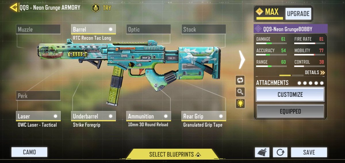 Hamza_Concepts's tweet photo. @PlayCODMobile #GunsmithDIY
I love QQ9! This is my fav gunsmith build and I can pretty much beam people at long range! I hope I win this https://t.co/lAtqssKVm9