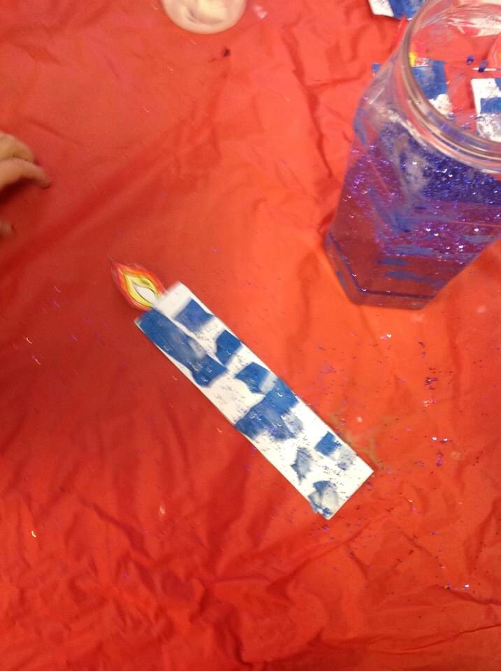 HappisburghSch's tweet photo. Today Silver Birch have been painting trees using dots of paint to symbolise the leaves and how they change through out the seasons. They also decorated candles for a display that will be going in the Church ready for advent. https://t.co/iT1D3f9KuU