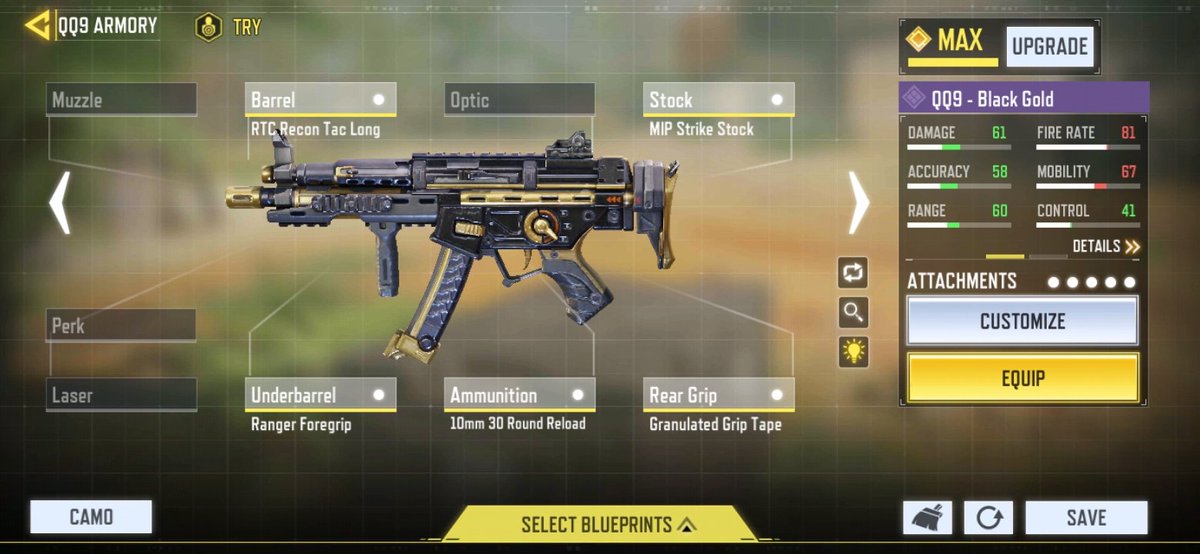 Mohak_Ji's tweet photo. @PlayCODMobile #GunsmithDIY After trying many loadouts suggested by YouTube creators, I preferred to go with this QQ9 Build and I really like the way it's balanced. @HawksNest Please check this out and drop your suggestions if you
think it needs changes.❤ Love from India!🇮🇳 @PlayCODMobile https://t.co/iJDmDuy1Uh