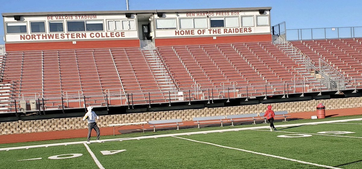 mrcoachdavis's tweet image. Had a little AM practice with @NWCredraider_FB today! Kemp wanted to come and join us! What a great group of guys! Plenty of fist bumps! Also played catch with some studs! Such a family atmosphere! Thanks to those that helped make Kemp’s day great! 
#WeHaveMoreFun
#LoveMyDudes