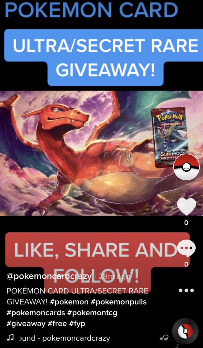 CollectorCorey's tweet image. Go Check Out My Tiktok!
User: pokemoncardcrazy
CHANCE TO WIN A 
ULTRA/SECRET RARE
#pokemon #pokemoncard #pokemontcg
#giveaway #free