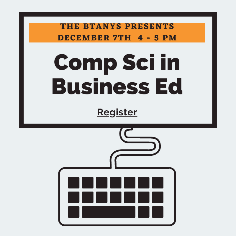 Kicking off Computer Science Education Week with this webinar.  Great resources for all to use from novice to advanced!  #btanys #businessed #nysacte @nysactecenter