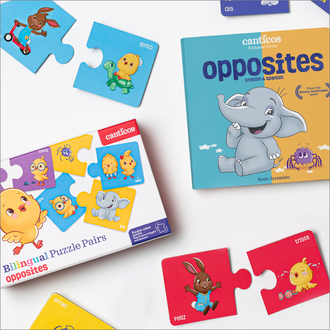 CanticosWorld's tweet photo. Check out the new Canticos bundles, puzzles, stroller cards, and more.π§©
Give your child every advantage by starting them on a second language!
Spend $49 on our: https://t.co/pUZGxQIRMd and get 20% off on a year subscription to the #CanticosApp
https://t.co/gOngzj8670
#holidays https://t.co/mjOaIELUFV