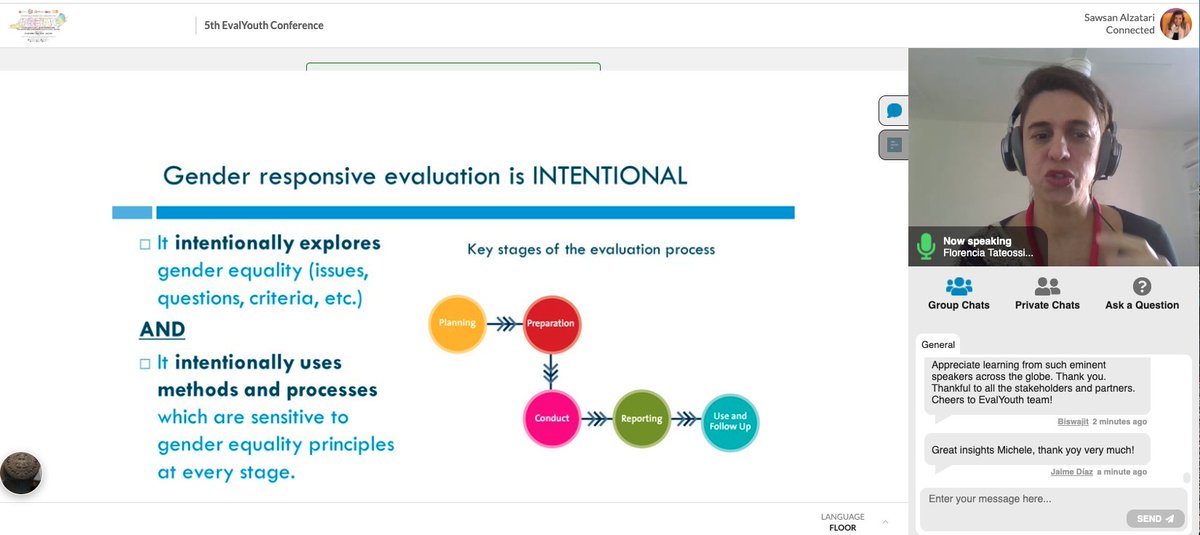 Sawsan_AlZatari's tweet photo. So many tools and concepts shared by @Flotateo including the Gender Rapid Tool. Looking forward to know more on this tool and how to use these concepts in future evaluations.
@Eval_Youth #5EYVC https://t.co/gHqYEnujRO