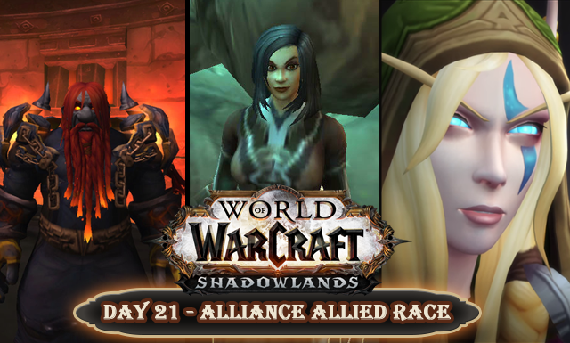JustGeekingBy's tweet photo. NEW BLOG POST: Countdown to Shadowlands Day 21 - My favourite Alliance allied race characters - https://t.co/Y5o776s6FT #warcraftchallengejgb @LovingBlogs @UKBloggersRT #TeacupClub #BloggersTribe @BloggersHut #BloggersHutRT https://t.co/N07o1G2q4y
