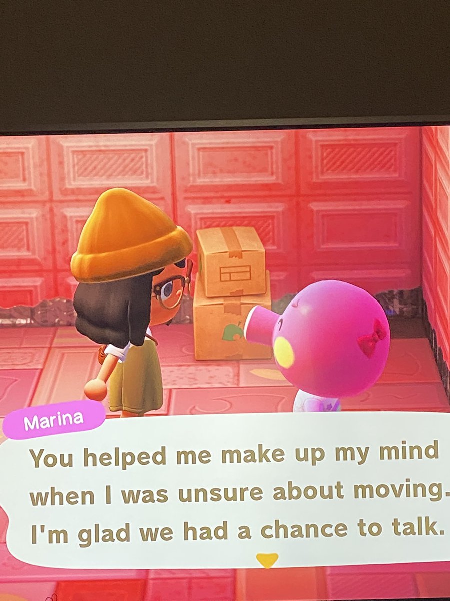 Marina in boxes!! #acnh #marina #AnimalCrossing  #inboxes