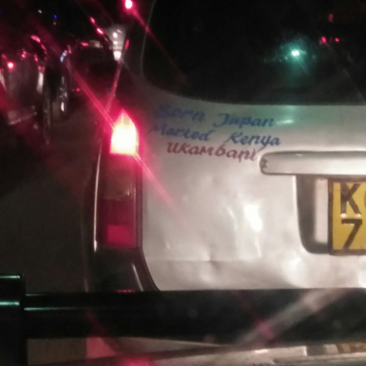 MashineBee's tweet photo. Where do ya'all get such decals...😀😄😂

Born Japan
Married Kenya
Ukambani

#RejectBBI 
#UhuruAkoKazi https://t.co/wn3J4zMRJZ