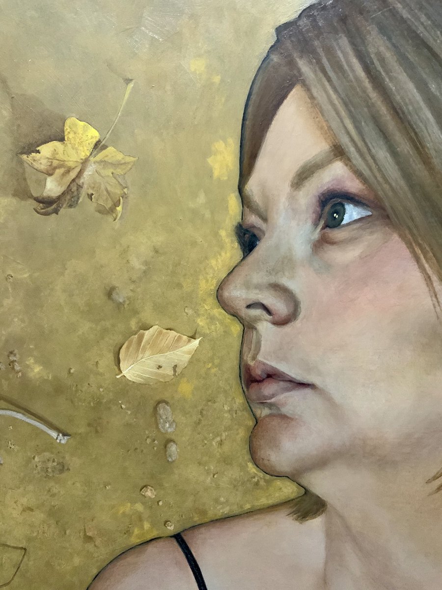AlefounderArt's tweet photo. Self portrait, egg tempera grassa on board, the recipe based on the techniques of Annigoni/Lokoff #annigoni #alefounderart #pietroannigoni #lokoff #nikolailokoff #eggtemperaoil #eggtemperatechnique #eggtemperagrassa https://t.co/kTIwjYxQyi