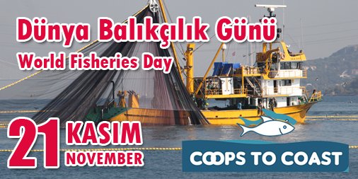21 Kasım Dünya Balıkçılık Günü Kutlu Olsun
World Fisheries Day - 21 November <a href="/ABBaskanligi/">T.C. Dışişleri Bakanlığı Avrupa Birliği Başkanlığı</a> <a href="/DiyalogProjesi/">SivilToplumDiyaloğu</a> <a href="/Halieus_/">Haliéus</a> <a href="/GktuDalgi/">Göktuğ DALGIÇ</a>