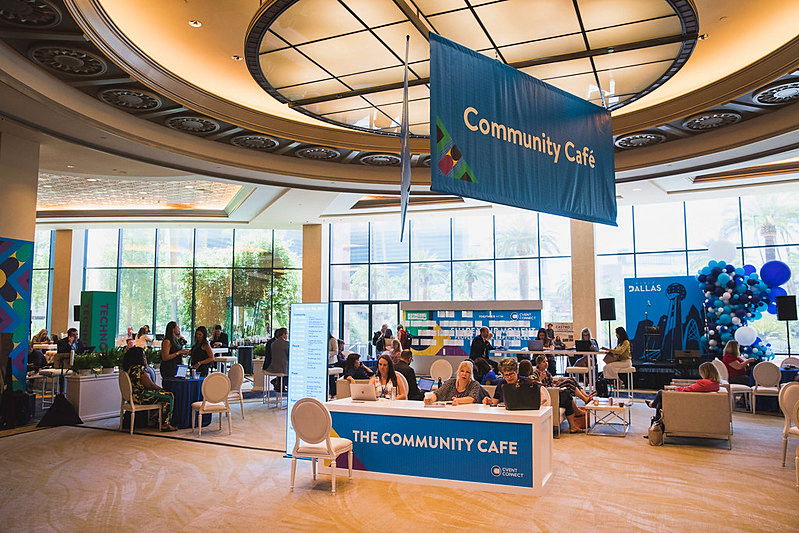 cvent's tweet photo. The #CventCommunity is the perfect digital space for you to connect with industry peers and stay in-the-know about the latest trends. 💬☑ So, what are you waiting for? https://t.co/88aIE3HLll #hoteliers #EventProfs https://t.co/gcI4t1iBjl
