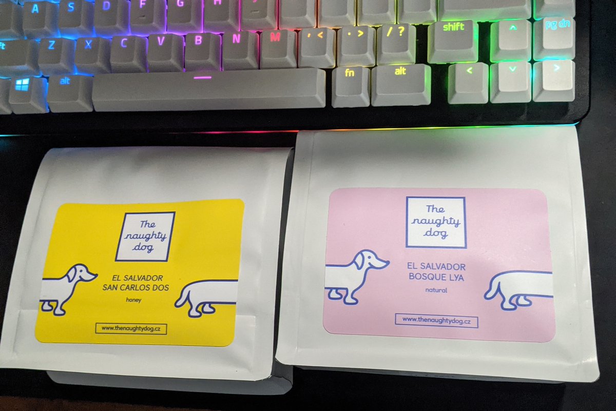 ramkpari's tweet photo. I don't usually show off the coffee I'm drinking, but these are some of the cutest coffee bags I've ever had my hands on! https://t.co/pM0mK3ryA5