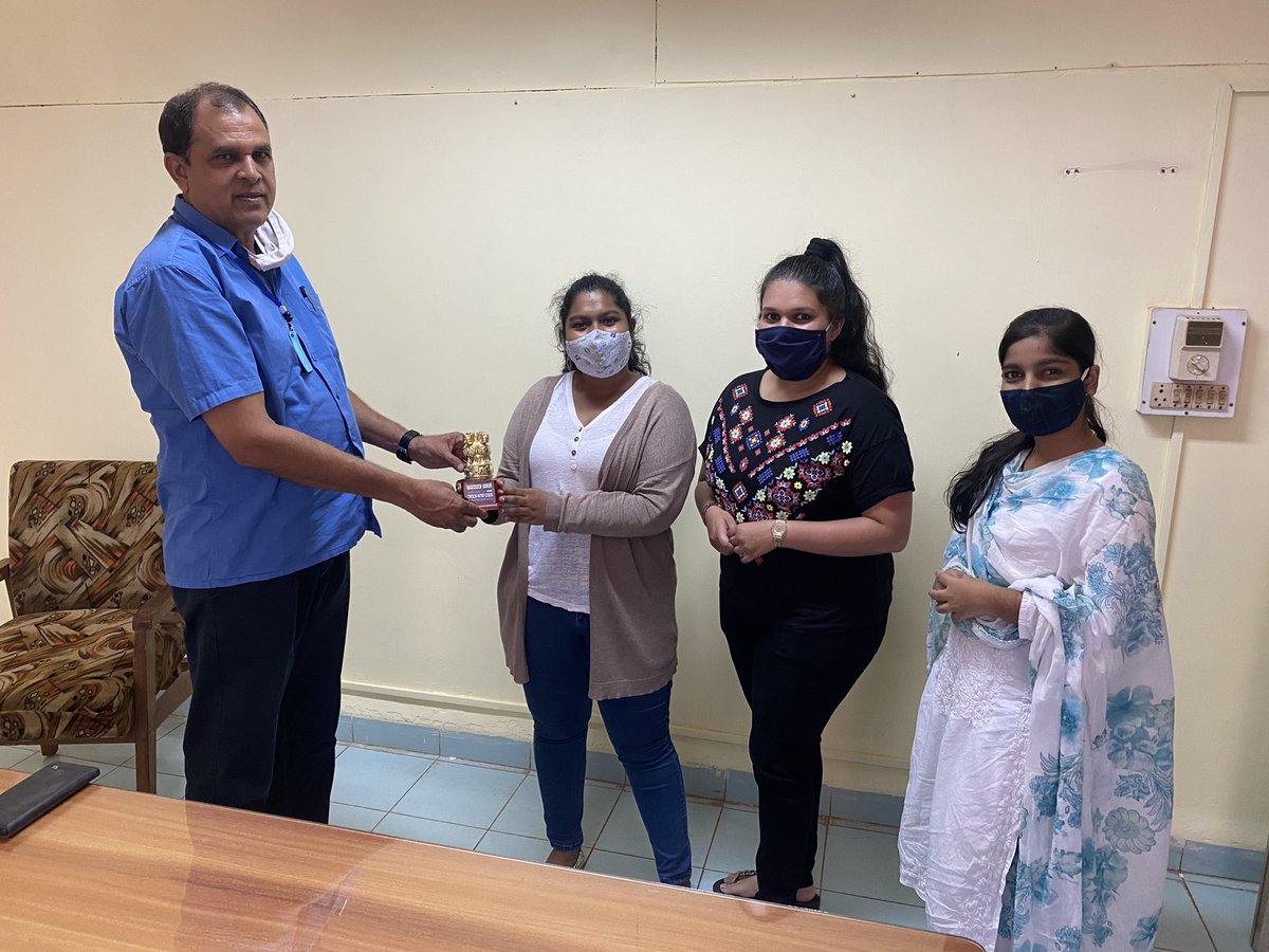 CrocsAndCops's tweet photo. Felicitations for Project #United1000 (click the hashtag to view the archives) by DYSP Sandesh Chodankar

COVID protocols followed. The ceremony was delayed due to the lockdown

Congratulations our community youth. More details on https://t.co/IEAs15hWJx 

#VernaPolice #GoaPolice https://t.co/fiMaKjHEmX