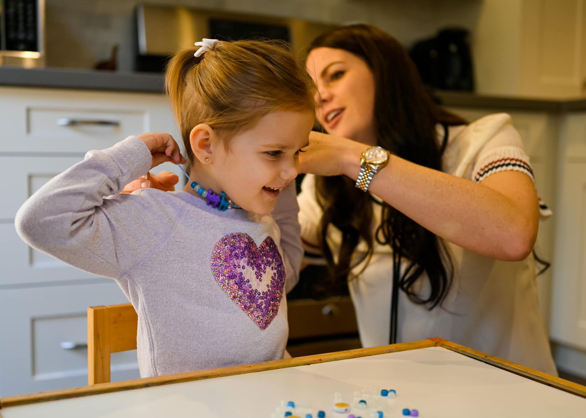 sickkids's tweet photo. While we have been adapting to the pandemic—Isabelle &amp; her family have been coping with DIPG, a childhood brain tumour diagnosis for which there is no known treatment. Often, Bravery Beads are more for parents. They provide a keepsake, to remember their child's bravery &amp; journey. https://t.co/PQ1BDoBukt