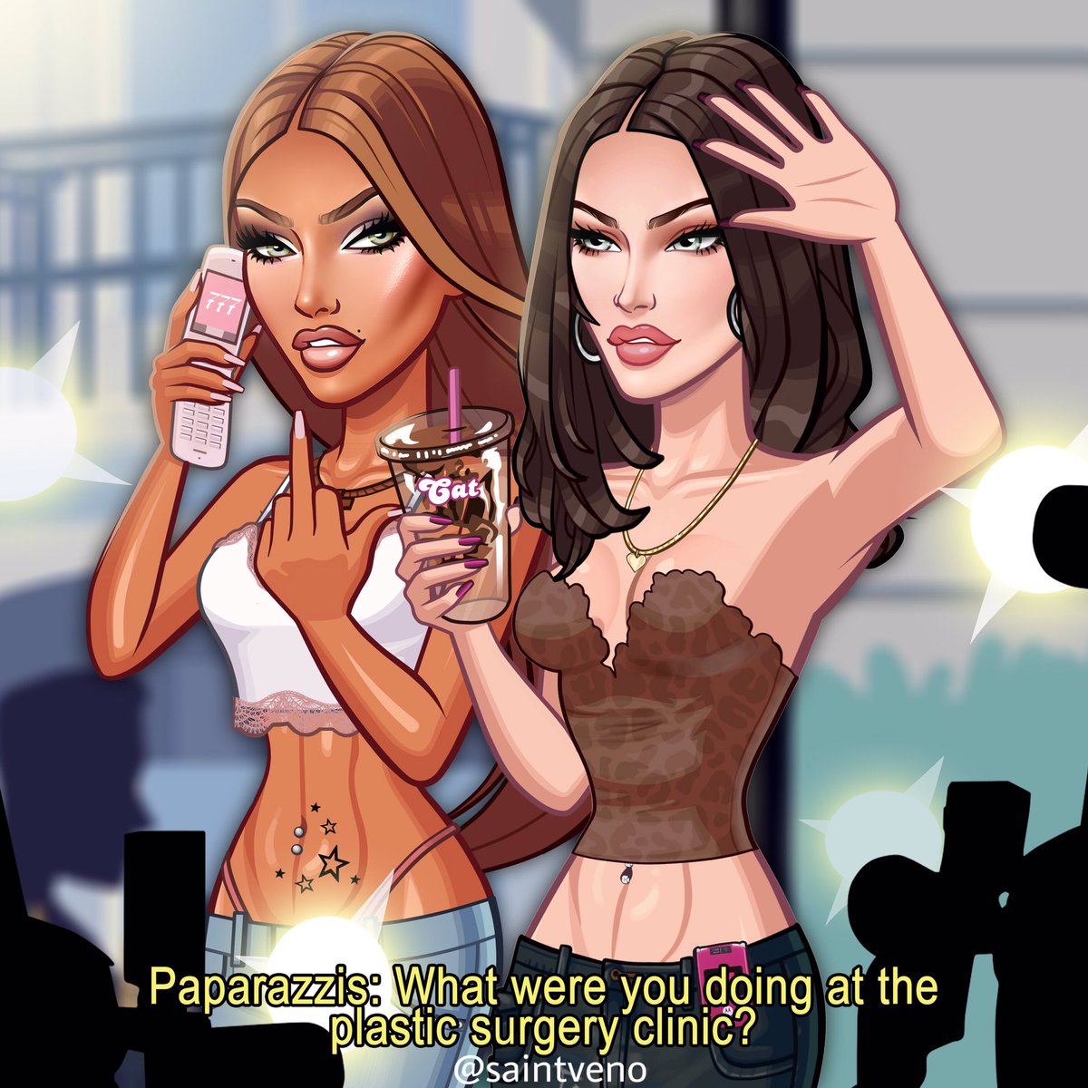 serenakkh's tweet photo. Collab with bbydollcat on ig 💋👸🏻👸🏽 https://t.co/aZM3L22Frv