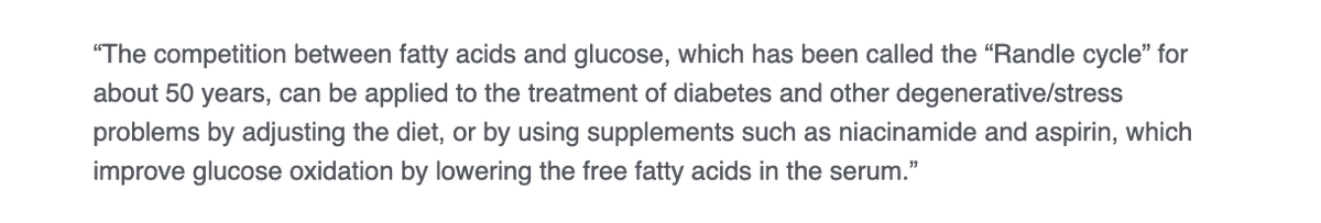 PeatQuotes's tweet photo. "The competition between fatty acids and glucose, which has been called the “Randle cycle...." https://t.co/DgL3gVLEqK