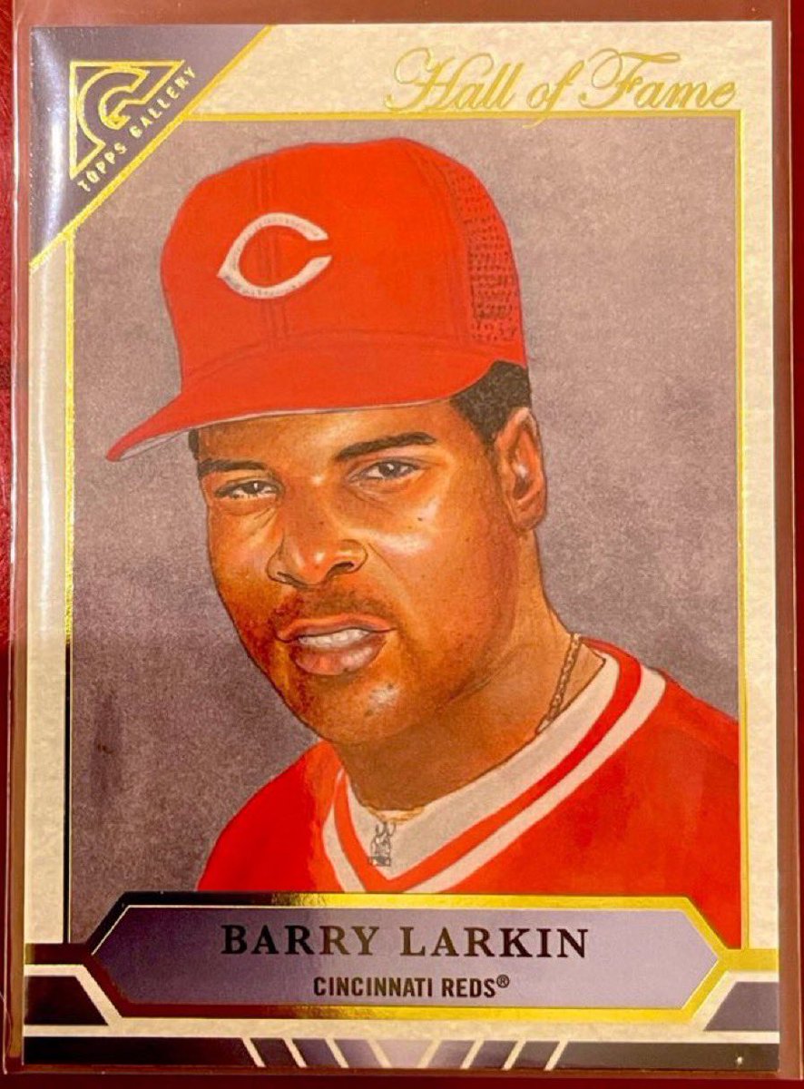 howellman01's tweet photo. BARRY LARKIN
2020 Topps Gallery "Hall of Fame" Insert #HOFG-12
Sale $2.50 π₯π₯π₯
@HobbyConnector https://t.co/6aqd1Fcuiw