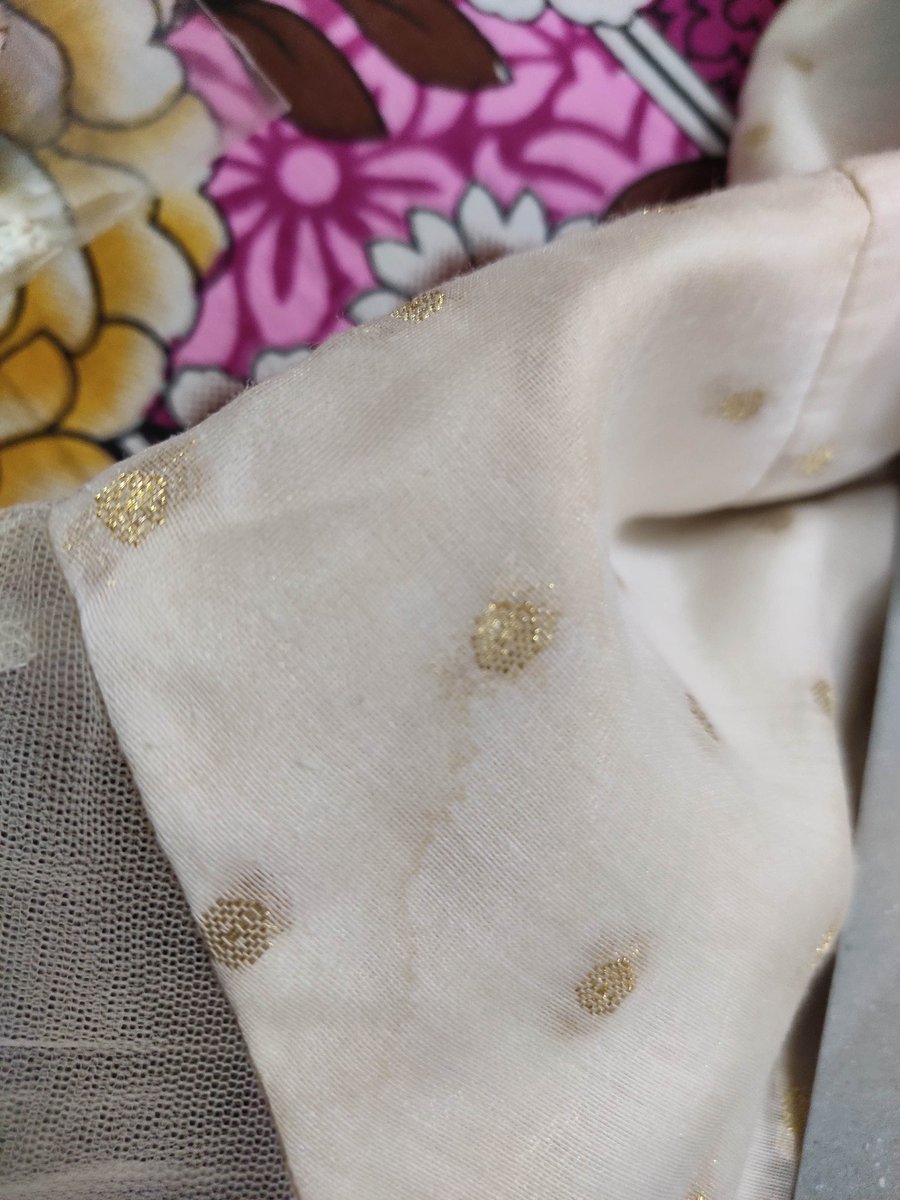 Dharmes69335780's tweet photo. @GermanLaundry very pathetic service. No cleaning done at all, clothes are with stains as before. Net is also damaged  They are just charging hefty charges and looting the customers. https://t.co/UarFqdgyjS