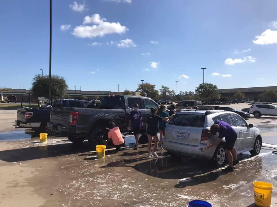 MHS Golden Bear Band is holding our Fall Bake Sell and Car Wash. Come out to Brookshire Bros and help the band out today!🎶🐻💜💛🎶<a href="/M_H_S_Band/">Montgomery High School Band</a> @MISDNews <a href="/BrookshireBros/">Brookshire Brothers</a>