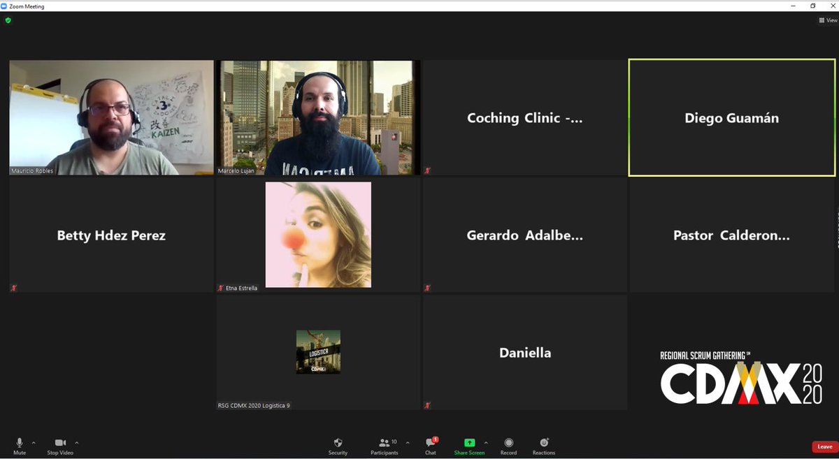 DiPutadas's tweet image. ya estamos en el Coaching Clinic en @ScrumDayMx 
#RSGMX20 
Minimo producto viable, Sprint Planning y otros temas!
