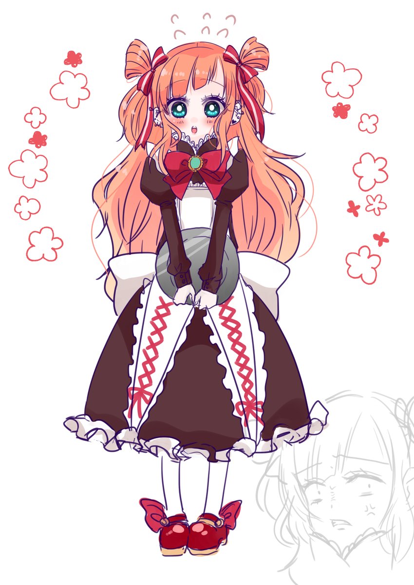 ふわふわしたメイドちゃん https://t.co/riMOBSA97x