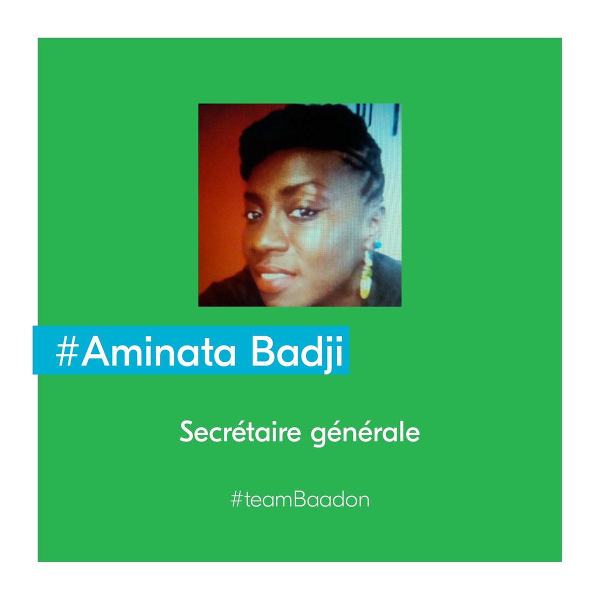baadon1's tweet photo. Baadon, c'est toute une équipe engagée. Découvrez quelques un de leurs visages :
- Saïda Barkat-Daoud, fondatrice
- Aminata Badji, secrétaire générale
- Michel Saemann, illustrateur médical &amp; scientifique 3D
- Noémie Garnier, webmaster. On vous crée un super événement le 25! https://t.co/uKktkLt3NB