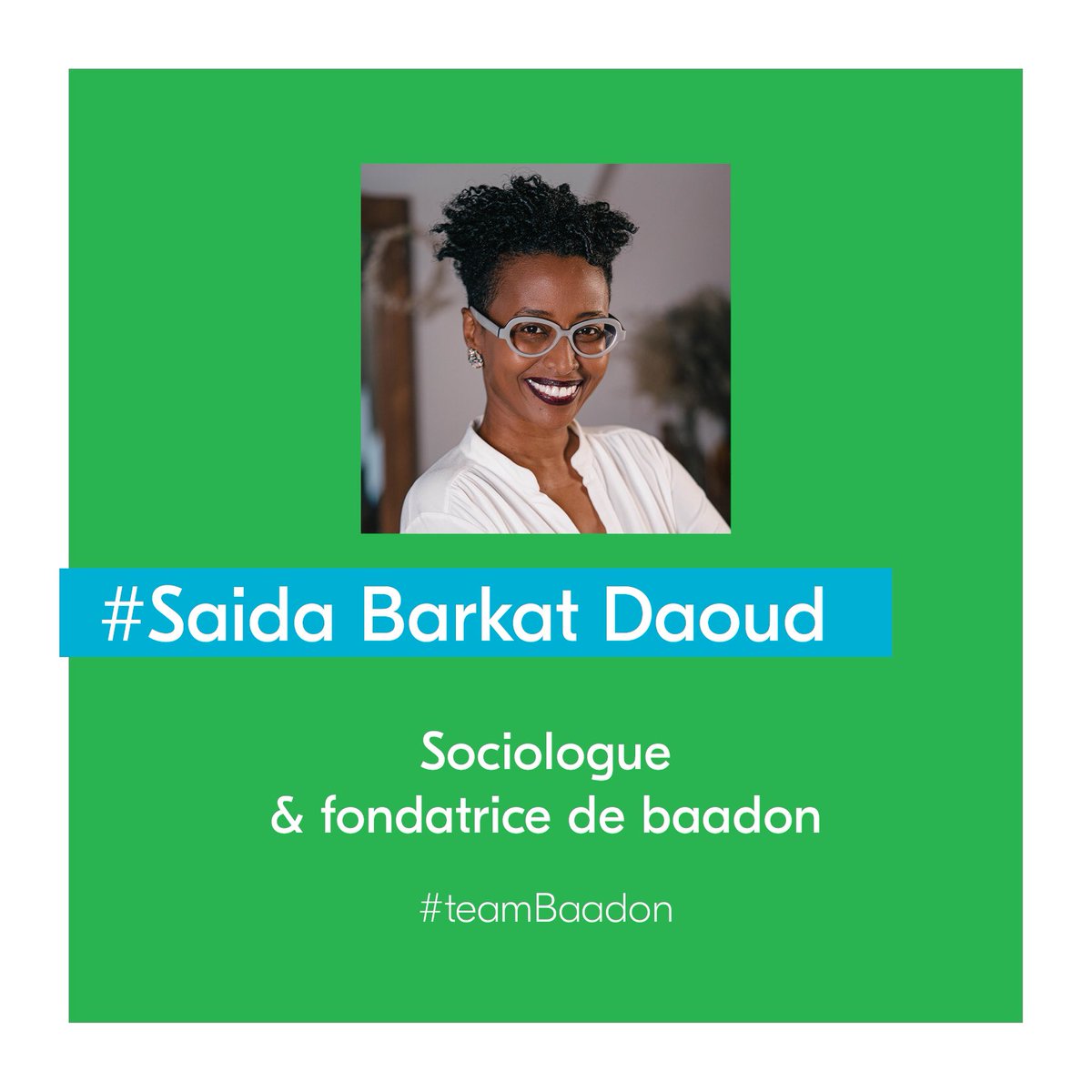baadon1's tweet photo. Baadon, c'est toute une équipe engagée. Découvrez quelques un de leurs visages :
- Saïda Barkat-Daoud, fondatrice
- Aminata Badji, secrétaire générale
- Michel Saemann, illustrateur médical &amp; scientifique 3D
- Noémie Garnier, webmaster. On vous crée un super événement le 25! https://t.co/uKktkLt3NB