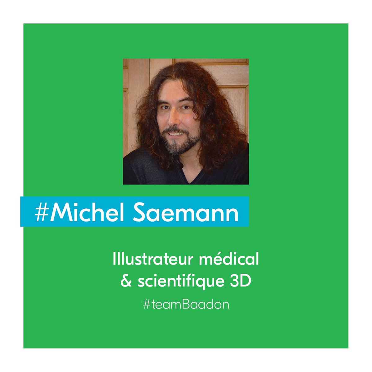 baadon1's tweet photo. Baadon, c'est toute une équipe engagée. Découvrez quelques un de leurs visages :
- Saïda Barkat-Daoud, fondatrice
- Aminata Badji, secrétaire générale
- Michel Saemann, illustrateur médical &amp; scientifique 3D
- Noémie Garnier, webmaster. On vous crée un super événement le 25! https://t.co/uKktkLt3NB
