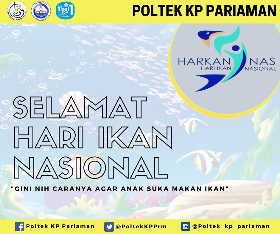 Ayo makan ikan..
<a href="/kkpgoid/">KKP RI</a> @brsdm_kp <a href="/Pusdik_KP/">BRSDM Pusdik KP</a> <a href="/anileilani/">Ani Leilani</a> @supmpariaman