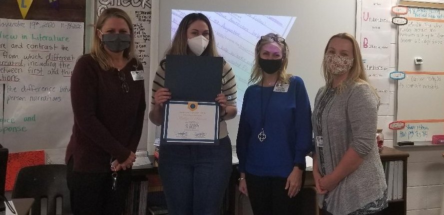 Congratulations to Ms. Peterson on completing PDCP and earning her Professional Teaching Certificate! We are so proud of you! <a href="/WardHighlands/">Ward-Highlands</a> <a href="/MCPS_LeadLearn/">MCPS Professional Leadership and Learning</a> @anniehembrook