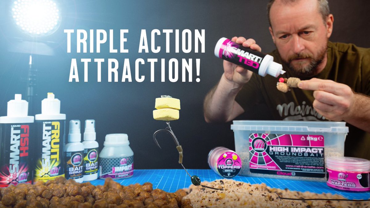 TRIPLE ACTION ATTRACTION! Carp Fishing Elements To Catch You More Fish! Mainline Baits Carp Fishing

youtu.be/ypRr0NnVBM0

#MainlineBaits