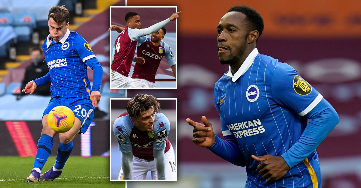 VAR denies Aston Villa last-gasp penalty to ensure Brighton nick all three points https://t.co/RgvevyBSBN https://t.co/1bm2CRL7R2