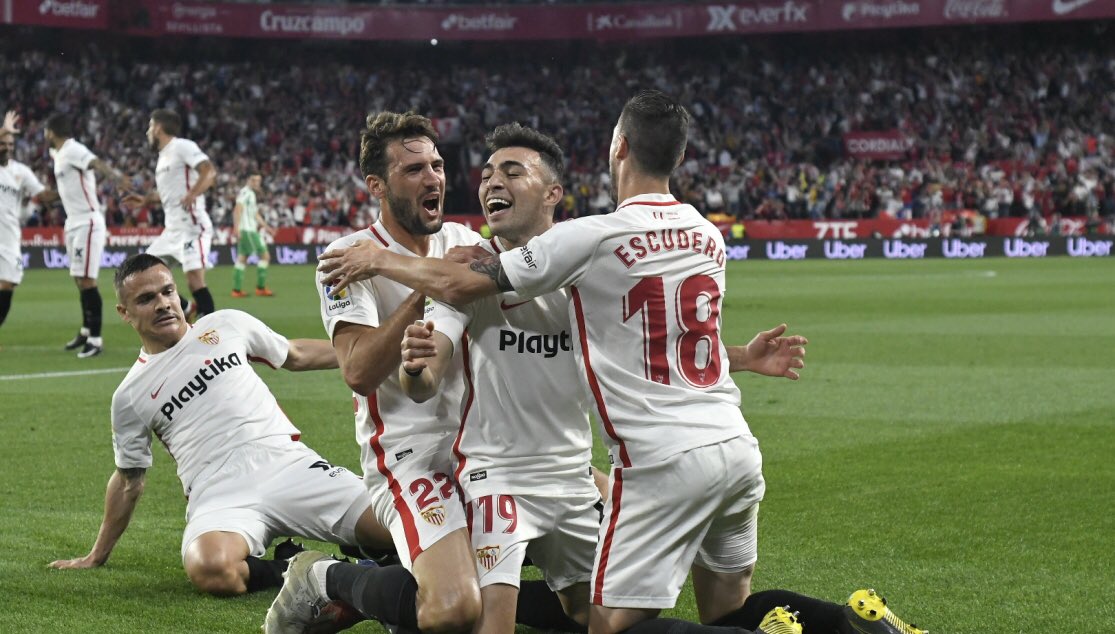 Gol del sevilla al celta el real Madrid ha empatado contra el Villarreal 1:1 https://t.co/wvYQDfdvDj