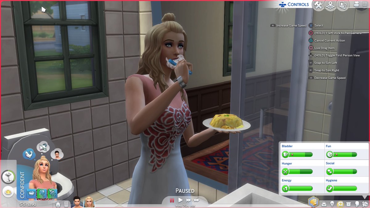 SimPIDy's tweet photo. Multitask gone wrong #TheSims4 #SimLogic #PS4share https://t.co/JREC66VrUb