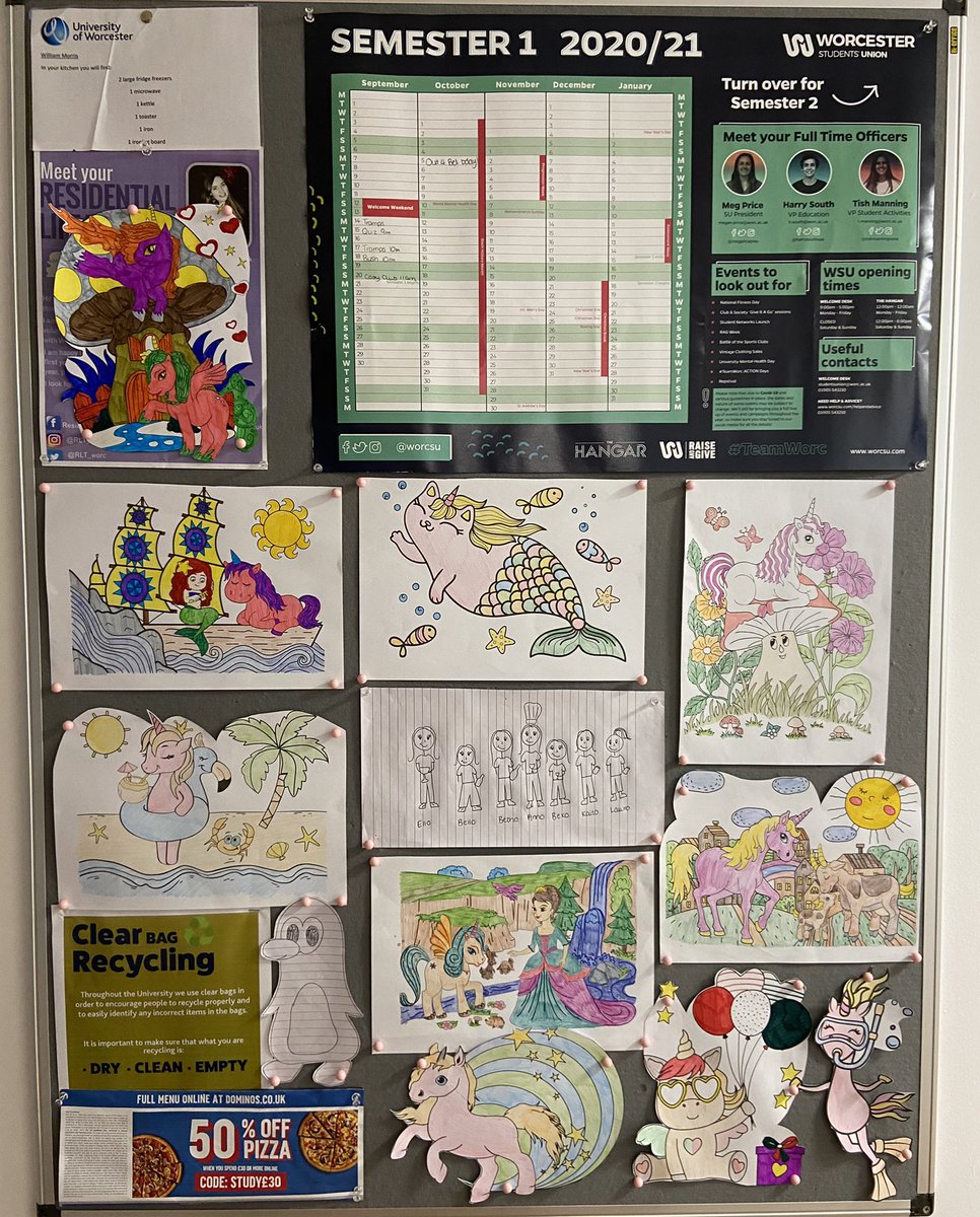 misssmithUOW's tweet photo. A day without wi-fi and lockdown in the halls has been put to good use practicing the art of display boards and brightening up the halls - I think we should become artists not teachers! 👩‍🎨 🖼 https://t.co/w4n2guqRPe